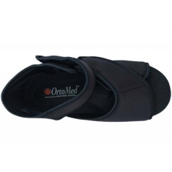 OrtoMed Klettsandale Schwarz 519-00-0034 Schuhe