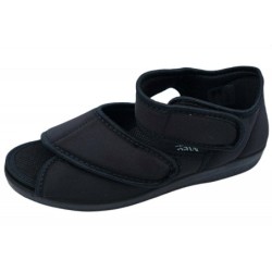 OrtoMed Klettsandale Schwarz 519-00-0034 Schuhe