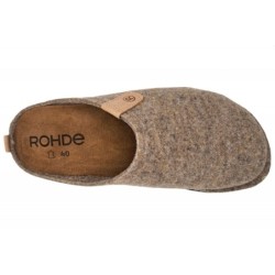 Rohde Herren Filzpantoffel Beige 6940-17 Schuhe