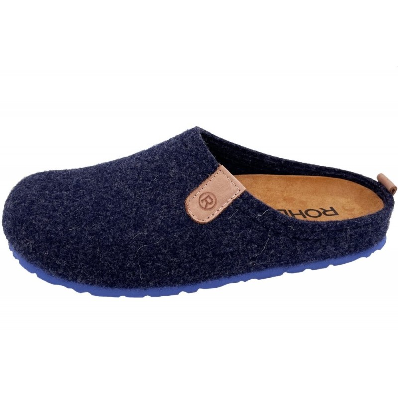 Rohde Herren Filzpantoffel Ocean 6900-56 Schuhe