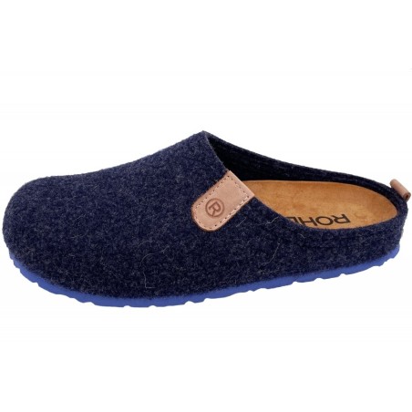 Rohde Herren Filzpantoffel Ocean 6900-56 Schuhe