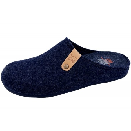 Calzamur Herren Hausschuh Blau 67800081 Schuhe