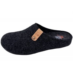 Calzamur Herren Hausschuh Anthrazit 67800081 Schuhe