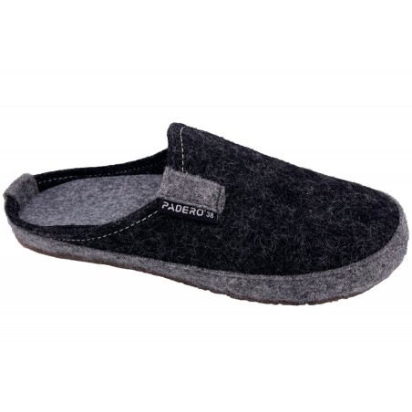PADERO Hausschuhe Toni Graphit 522-40-0043 Schuhe