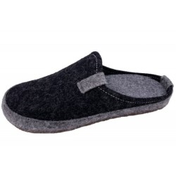 PADERO Hausschuhe Toni Graphit 522-40-0043 Schuhe