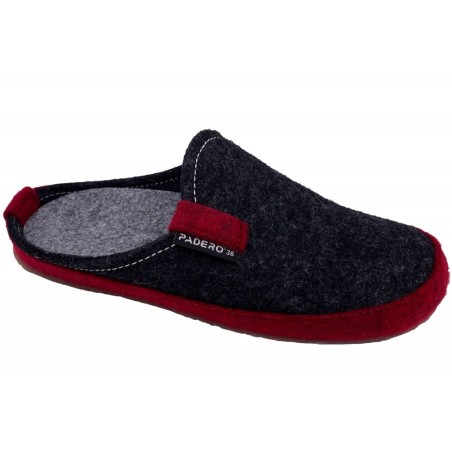 PADERO Hausschuhe Toni Graphit 522-40-0045 Schuhe