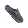 PADERO Hausschuhe TONI-Striped Grau 522-40-0047 Schuhe