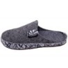 PADERO Hausschuhe TONI-Striped Grau 522-40-0047 Schuhe