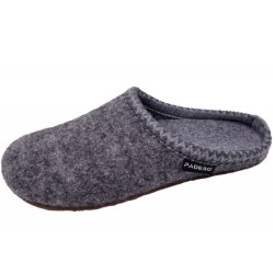PADERO Hausschuhe FRANZ Grau 522-40-0048 Schuhe