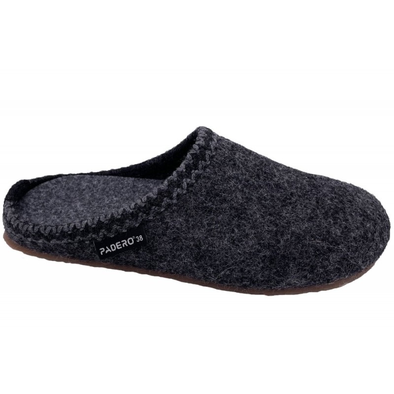PADERO Hausschuhe FRANZ Graphit 522-41-0005 Schuhe