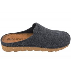 Rohde Herren Filzpantoffel Anthrazit 7100-82 Schuhe