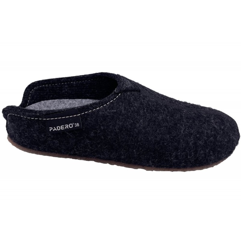 PADERO Hausschuhe Lana Graphit 523410001 Schuhe
