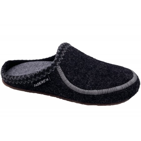 PADERO Hausschuhe MANI Graphit 523-41-0002 Schuhe