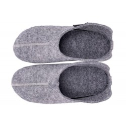PADERO Hausschuhe Lana Hellgrau 523430001 Schuhe