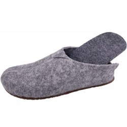 PADERO Hausschuhe Lana Hellgrau 523430001 Schuhe