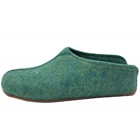 PADERO Hausschuhe Seegrün 523540001 Schuhe