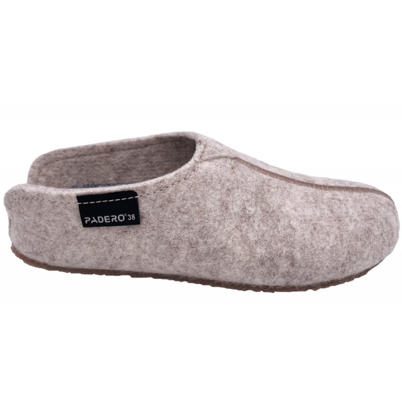 PADERO Hausschuhe Lana Natur 523600001 Schuhe