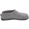 Haflinger Hausschuhe Smily Steingrau 311013-284 Schuhe
