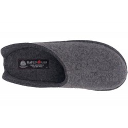 Haflinger Hausschuhe Smily Anthrazit 311013-04 Schuhe