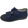 OrtoMed Klettsandale Blau Mesh 529100004 Schuhe