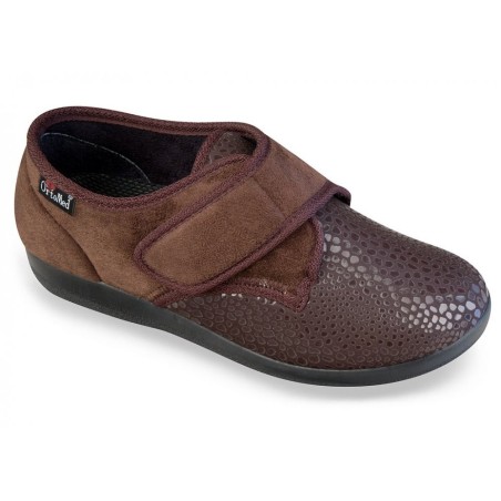 OrtoMed Hausschuhe Braun 529200003 Schuhe