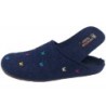 Haflinger Everest Farfalline Blau 484014-72 Schuhe