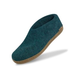 glerups Hausschuh Petrol A-06 Petrol Schuhe