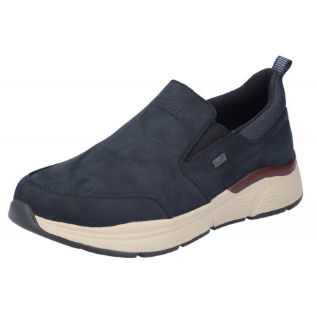 Rieker Tex Herren Slipper Blau