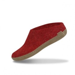 glerups Pantoffel Rot B-08 Red Schuhe