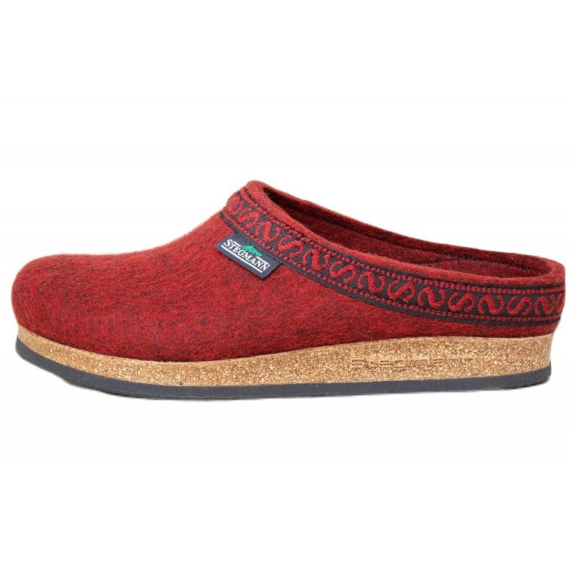 Hausschuhe Stegmann Rot 17801-8817 Schuhe