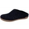 glerups Pantoffel Dunkelgrau B-02 Schuhe