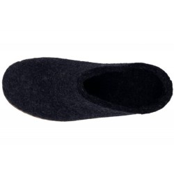 glerups Pantoffel Dunkelgrau B-02 Schuhe