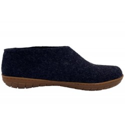 glerups Hausschuh Dunkelgrau AR-02 Schuhe