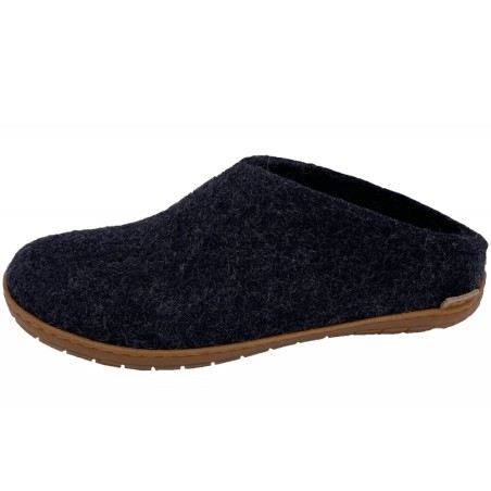glerups Pantoffel Dunkelgrau BR-02 Schuhe