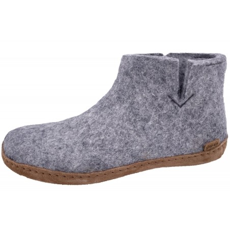 glerups Hausstiefel Hellgrau G-01 Schuhe