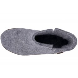 glerups Hausstiefel Hellgrau G-01 Schuhe