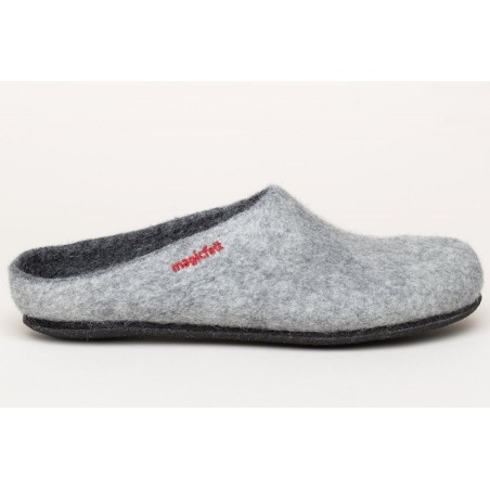 magicfelt Filzpantoffel AN-709 Light Grey 17709-4814 Schuhe