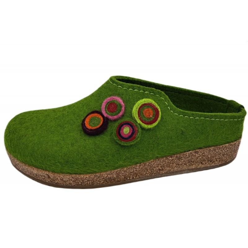 Haflinger Grizzly Kanon Grasgrün 731023-36 Schuhe