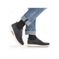 Rieker Herren Slipper Blau B3360-14 Schuhe