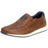 Rieker Herren Leder Slipper Braun 11950-25 Schuhe