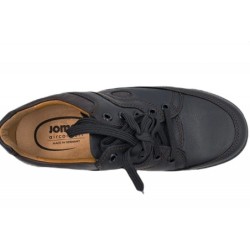 Jomos Herren Leder Halbschuh Schwarz 419205-364-0020 Schuhe