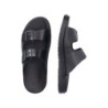 Rieker Herren Pantolette Schwarz 24290-00 Schuhe
