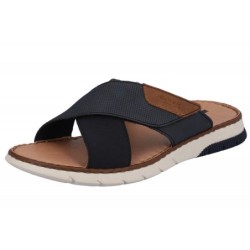 Rieker Pantolette Blau Kombiniert 25283-14 Schuhe