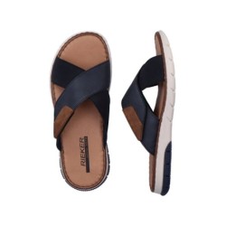 Rieker Pantolette Blau Kombiniert 25283-14 Schuhe