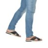 Rieker Pantolette Blau Kombiniert 25283-14 Schuhe