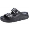 Rieker Damen Pantolette Schwarz P218-0-00 Schuhe