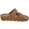 Rohde Damen Pantolette Foggia Nuss  6221-74 Schuhe