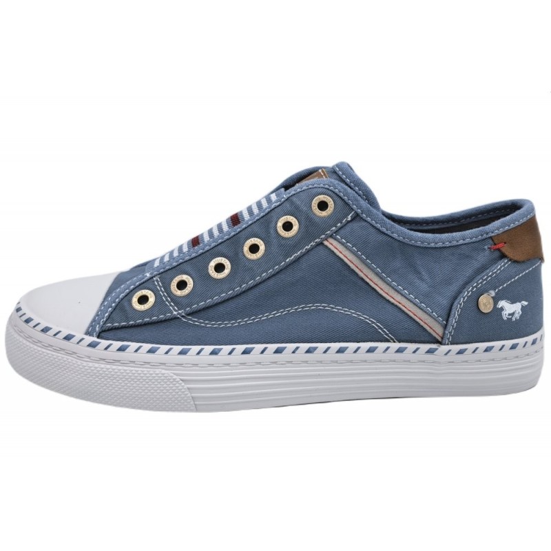 Mustang Damen Sneaker Himmelblau 1376-402-807 Schuhe