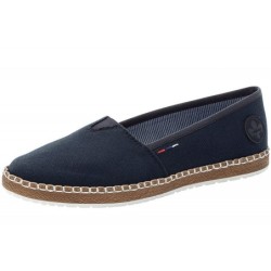 Rieker Damen Ballerina Blau M2278-14 Schuhe