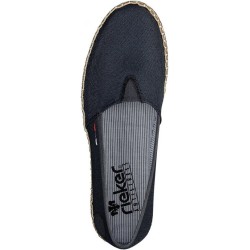 Rieker Damen Ballerina Blau M2278-14 Schuhe